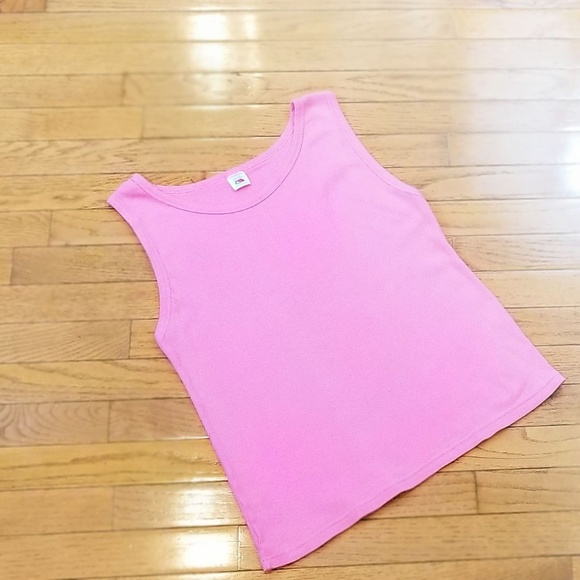 Fruit of the Loom Tops - Suft soft pink cotton tank top - EUC